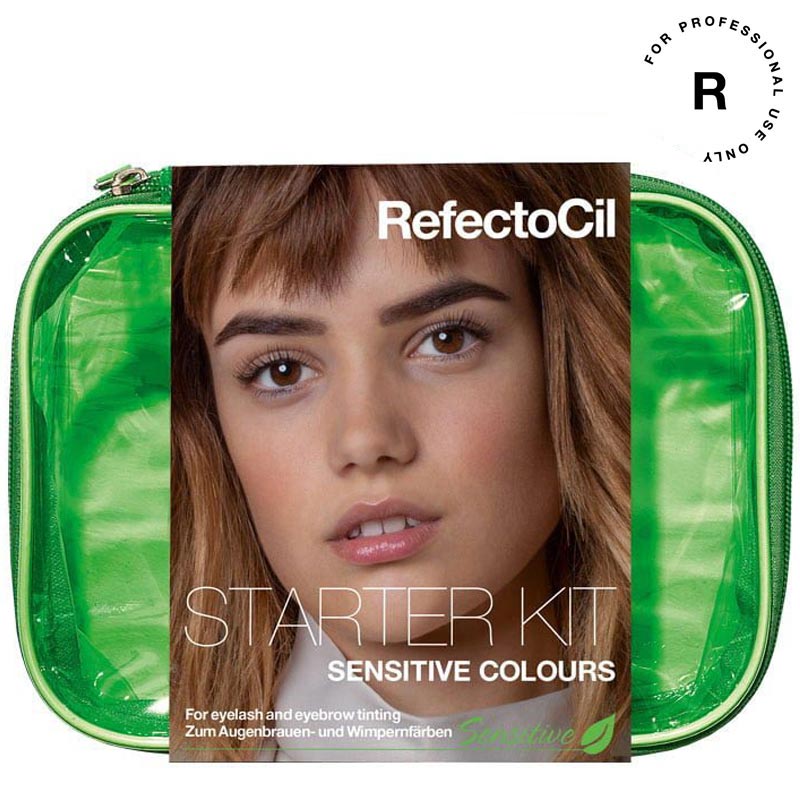 RefectoCil Starter Kit Sensitive - Zestaw startowy do koloryzacji brwi i rzęs