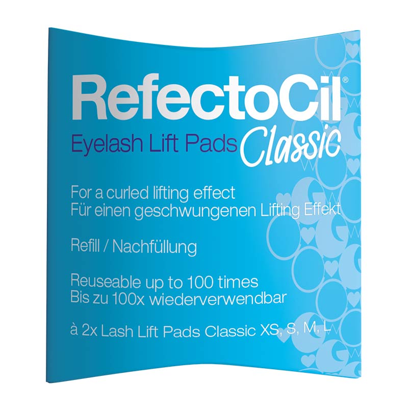 RefectoCil Eyelash Lift Pads Classic zestaw silikonowych podkładek